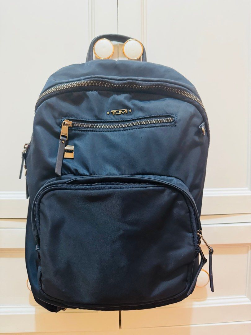 Tumi Backpack (Authentic) (Category: Backpacks) located in Tagaytay City. Submitted by leylamm (Listing ID 1390690963, Image 1). Description: Guaranteed authentic but well used. Please refer to the uploaded photos. Thin Strap. Fits 13” macbook. Pass sa barat at demanding. Cavite area, ship via J&T. Last price posted..