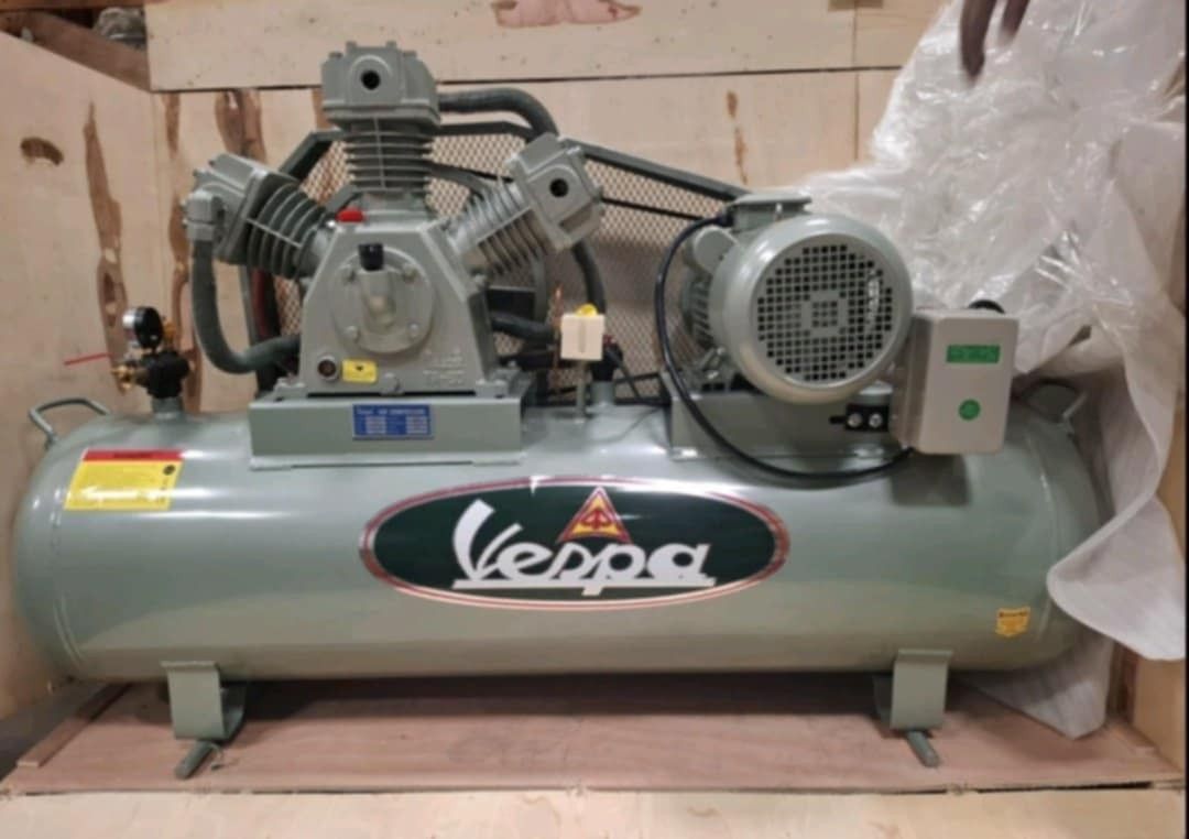Vespa. Air. Compressor (Category: Construction Tools & Equipment) located in Manila. Submitted by charles_merchandise (Listing ID 1390624489, Image 1). Description: Vespa. Air. Compresor 2 stage. High pressure 2.0hp. Vespa. Air. Compresor 3.0hp. Vespa. Air. Compressr ( Single. Phase.) 3.0hp. Vespa. Air. Compressr (. Three. Phase. ) 5.0hp. Vespa. Air. Compressr (. Single. Phase.) 5.0hp. Vespa. Air. Cpmpressr ( Three. Phase.) 7.5hp. Vespa. Air. Com
