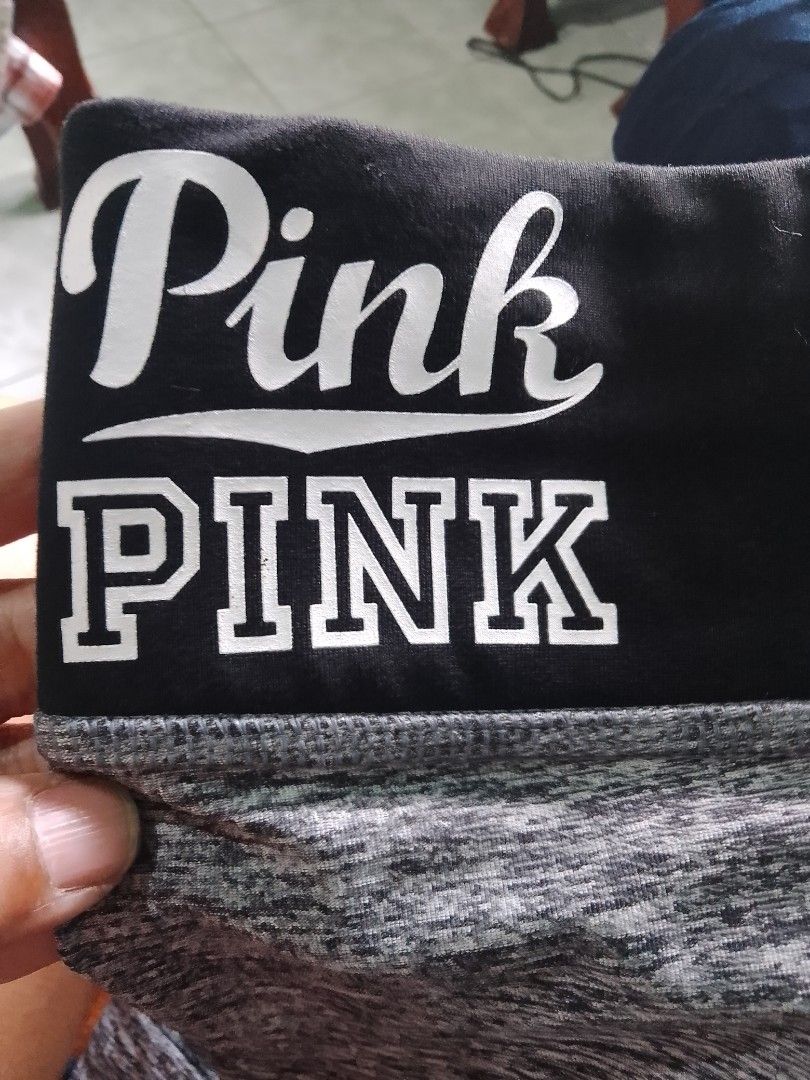 Victoria Secret Workout leggings (Category: Activewear) located in Quezon City. Submitted by marygee20 (Listing ID 1390658490, Image 2). Description: Victoria Secret PINK ( Workout leggings.