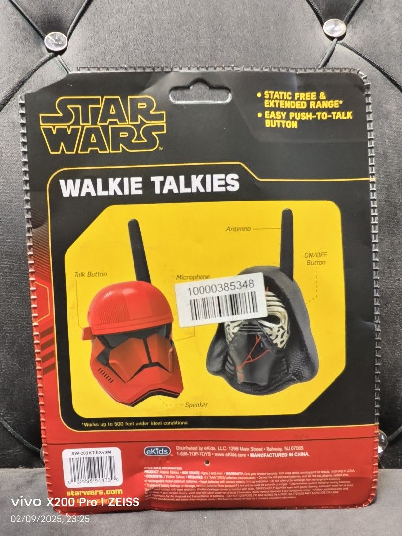 Comparaison des meilleurs Talkie Walkie Star Wars de - Juin 2025