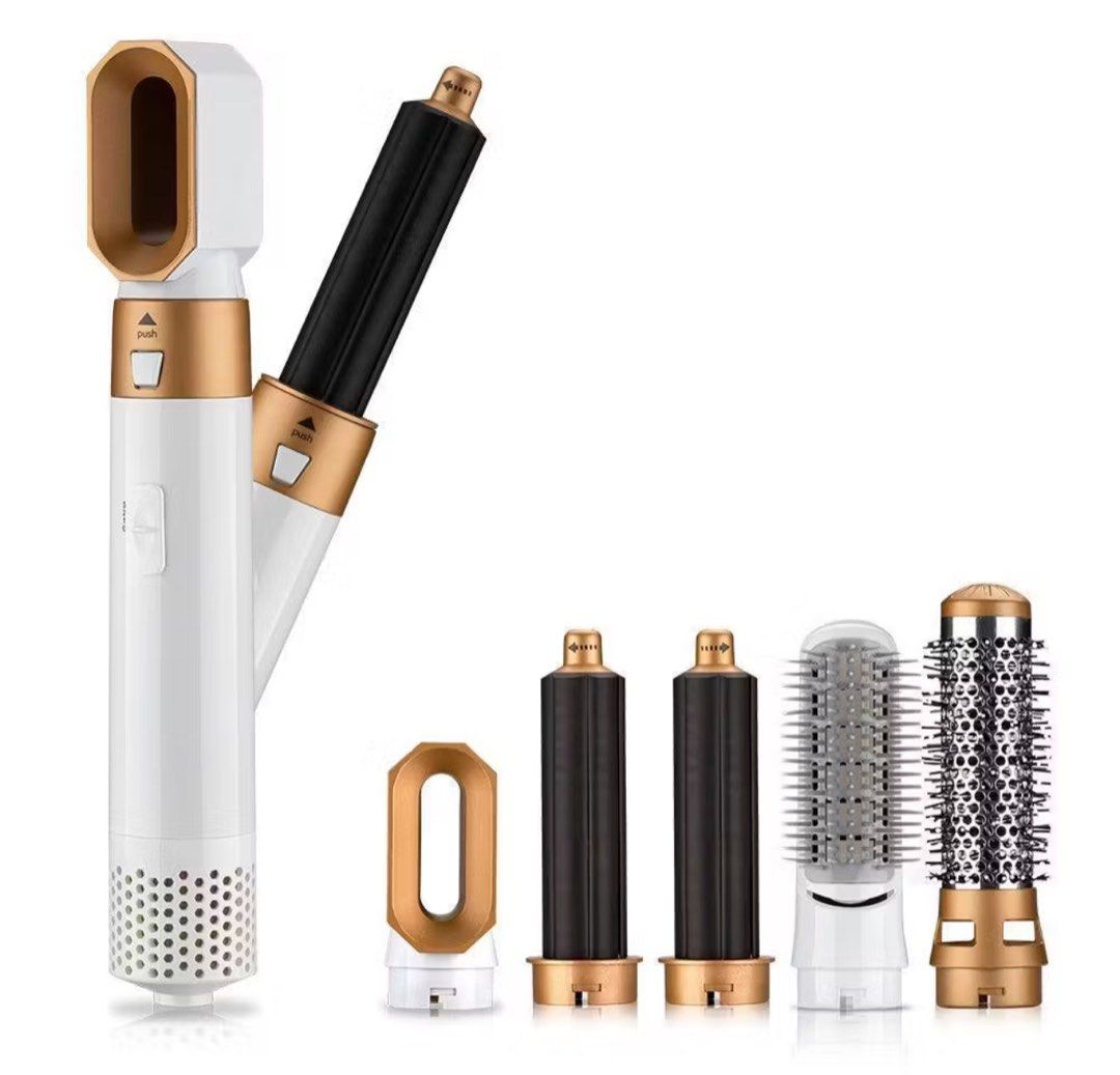 5in1 hair blower (Category: Hair) located in Quezon City. Submitted by theloveforprelove (Listing ID 1390903680, Image 1). Description: ￼STAYOUNG Hair Styler with Advanced Ionic and Ceramic Technology for Smooth Styling.