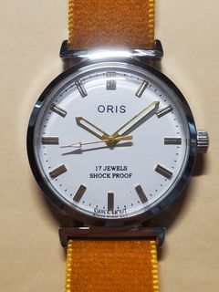 70年代*豪利時*男裝上鏈手錶 Vintage Oris Stainless Steel Hand Winding Gent Watch64214308153602110