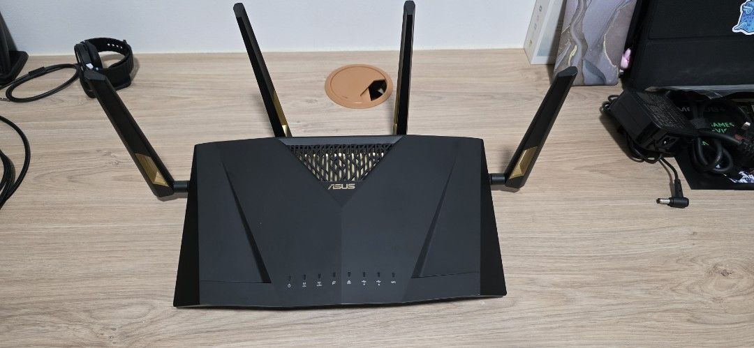 Ax88 Router ASUS AX-88U Router, Computers & Tech, Parts & Accessories, Networking ...