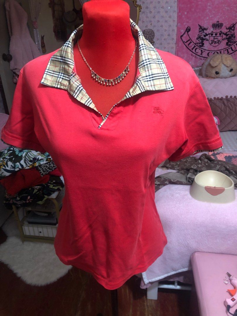 Authentic Burberry blouse (Category: Blouses) located in Las Pinas. Submitted by juuzzmeeh2021 (Listing ID 1390830925, Image 1). Description: Authentic. Never used. Just stocked in my closet. rFS: decluterring.