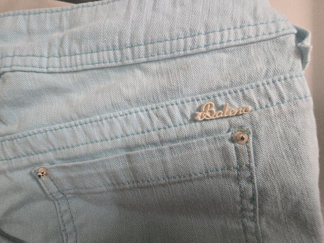Baleno shorts (Category: Shorts) located in Davao. Submitted by declutter2161 (Listing ID 1390930526, Image 3). Description: Baleno short pastel blue/ turquoise size 26-28 women's price plus shipping cost 😉.