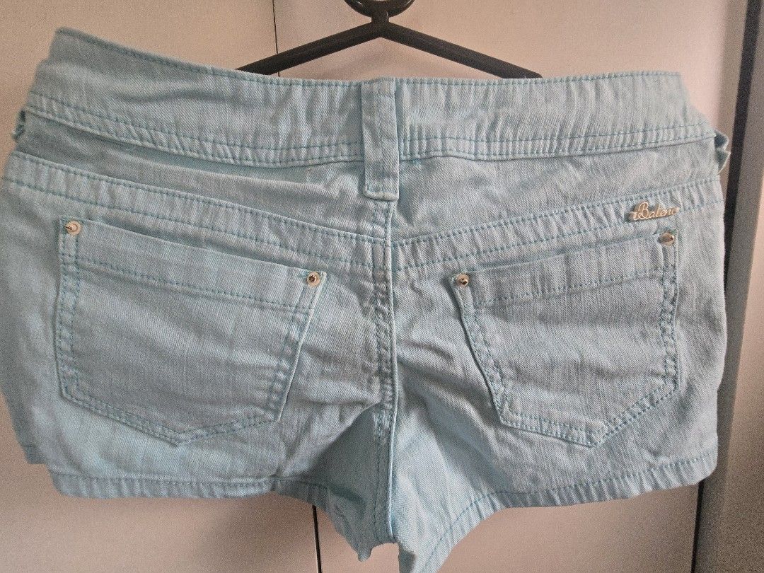 Baleno shorts (Category: Shorts) located in Davao. Submitted by declutter2161 (Listing ID 1390930526, Image 2). Description: Baleno short pastel blue/ turquoise size 26-28 women's price plus shipping cost 😉.