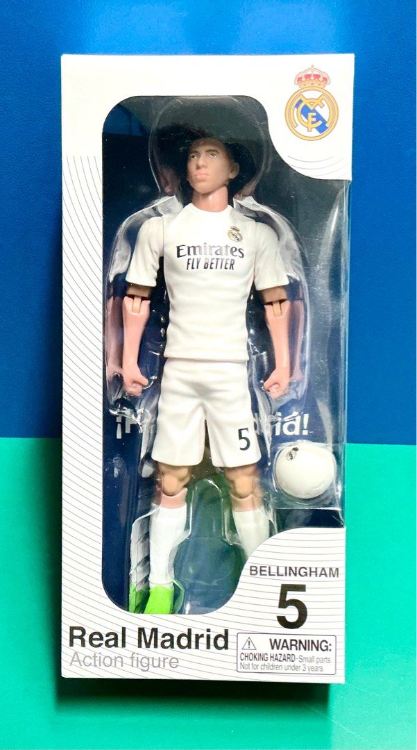 Officieel Voetbal Merchandise Sockers Banbo Toys Robert Lewandowski FC Barcelona Actiefiguur - Officiële Collectible 20,3 Cm Lewandowski Figuur