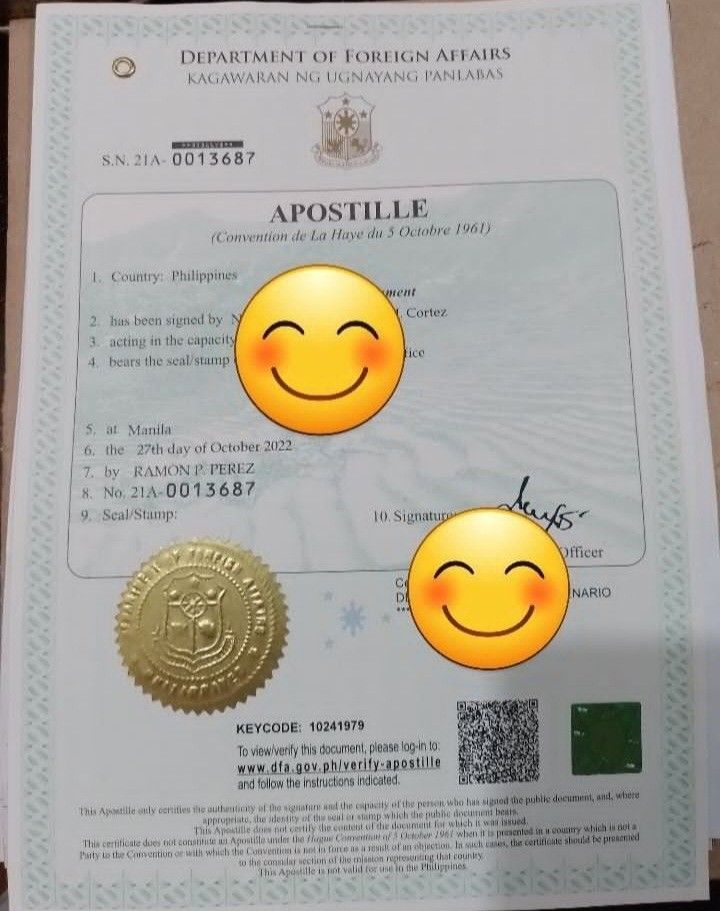 diploma (Category: Admin, Finance, Legal) located in Bacoor. Submitted by dnadocumentation (Listing ID 1390830668, Image 1). Description: need school credentials for employment local or abroad. problem with your documents? ofw who needs assistance regarding their school credentials. local employment. Dfa apostile and embassy attestation. Any government documents. feel free to message me.