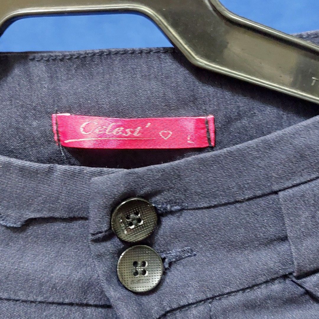 Celest Blue Slacks (Category: Jeans) located in Quezon City. Submitted by declutterbyyve (Listing ID 1390959582, Image 2). Description: ❣️ Size 26-27 📍Colors may vary due to lighting. 📍What you see is what you get. 📍Feel free to message me if you have any questions. 📍ALSO, NO WHEN WORN!.