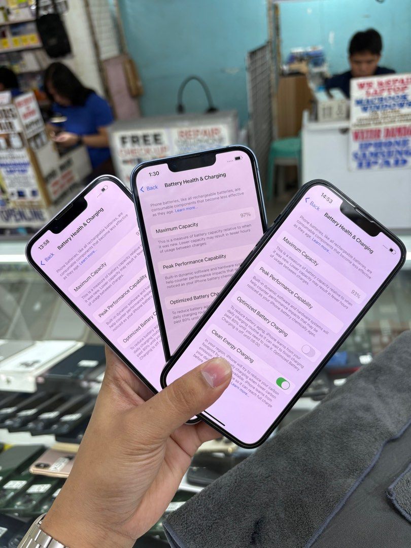 iPhone 14 128GB Factory Unlock No Issue Secondhand (Category: iPhone 14 Series) located in Pasig City. Submitted by FarAndRayShop (Listing ID 1390854482, Image 2). Description: OPEN FOR SWAP/SELLING/BUYING (RFS: Buy and Sell) Price: 22,499 iPhone 14 128GB •Factory Unlock •NO HIDDEN ISSUES •TEST TO SAWA •Authentic Phone Physical store in Greenhills Shopping Center XE-12 Stall Number Look For Rayray Or Anika NO CASH INSTALLMENT We are open also for