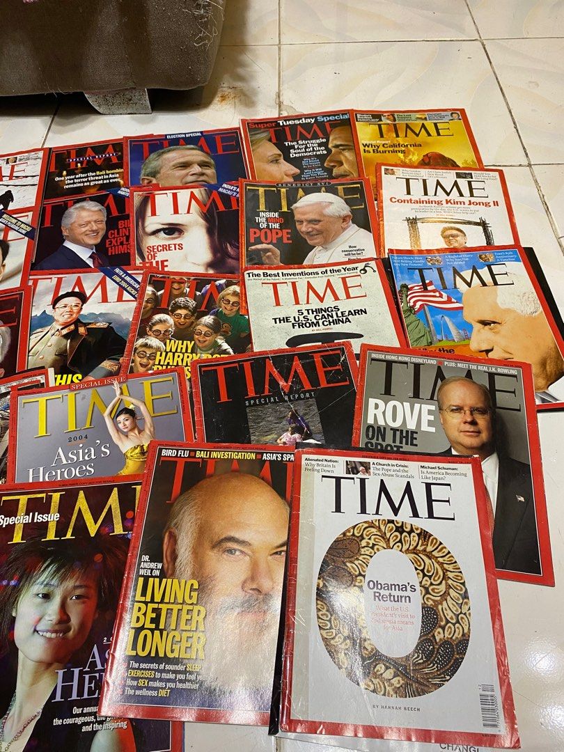 Old Time Magazine Set 2003 2005 (Category: Magazines) located in Manila. Submitted by milleshoppppp (Listing ID 1390934954, Image 3). Description: Selling them as set‼️‼️ Low price and its already for sale.