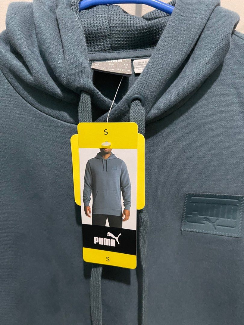 PUMA FLEECE HOODIE Small Size (Category: Coats, Jackets and Outerwear) located in General Trias. Submitted by rambroas (Listing ID 1390860973, Image 3). Description: For Sale PUMA FLEECE HOODIE JACKET - Brand new still with tag - Original from US - 600 ONLY Blue - Size Small Blue -Small (1) Small dimes: 18x27 Location: General Trias, Cavite (can do meetups within Gen. Trias area) PM me for more inquiries. Additional pictures/details ay isesend po