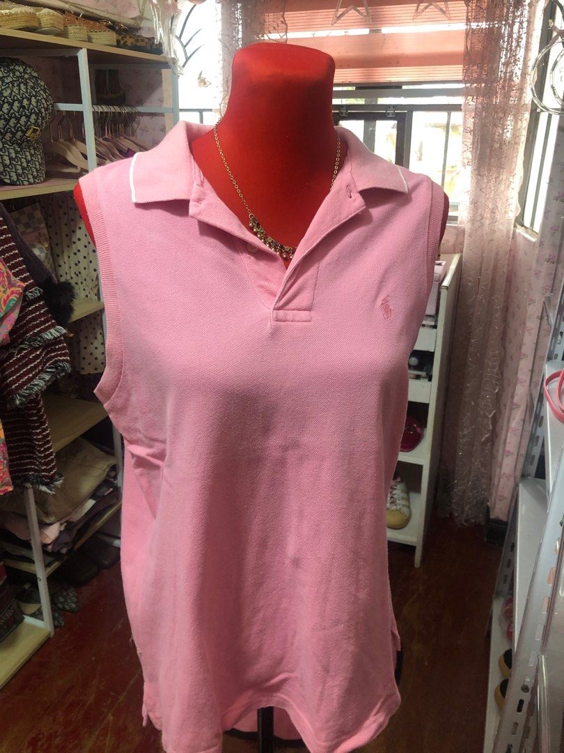 Ralph lauren sleeveles (Category: Sleeveless) located in Las Pinas. Submitted by juuzzmeeh2021 (Listing ID 1390833696, Image 1). Description: Authentic. Used few times. Just stocked in my closet. rFS: decluterring.