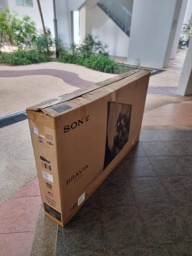 SONY Bravia OLED 55/138.8 cm (Category: TV) located in Manila. Submitted by johnmatthewgranadoz-36556 (Listing ID 1390962533, Image 2). Description: FS SONY Bravia OLED 55/138.8 cm Price: 38,000 (negotiable) Conditon: Used - Like New Loc: Tondo, Manila Rfs: Moving out.