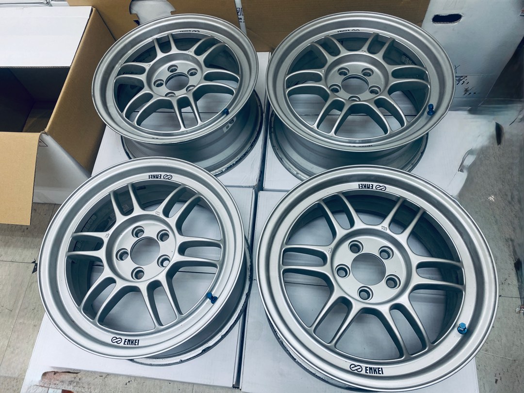 16 Inch ENKEI Sport rim, Car Accessories, Tyres & Rims on Carousell
