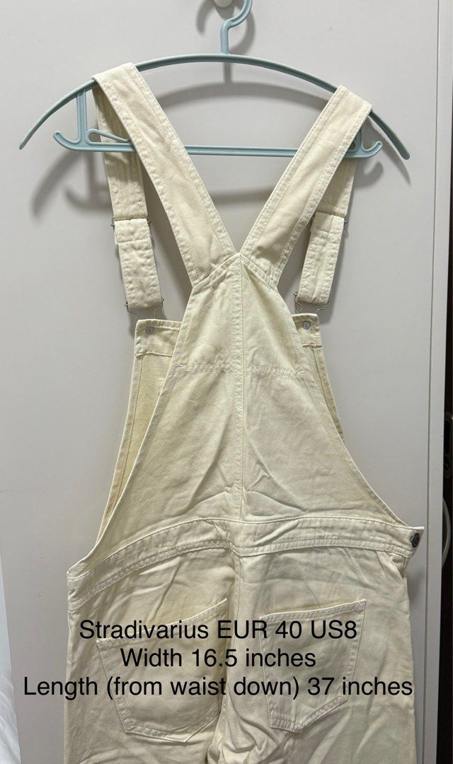 Stradivarius Cream Jumper/Jean Overalls (Category: Sets or Coordinates) located in Manila. Submitted by mandu03 (Listing ID 1390904166, Image 2). Description: not used.