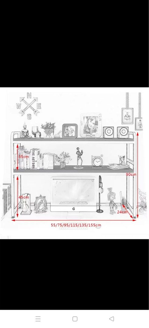 Table & Racks Sets (Category: Tables & Sets) located in Johor Bahru. Submitted by xuanerr0 (Listing ID 1390914293, Image 2). Description: .