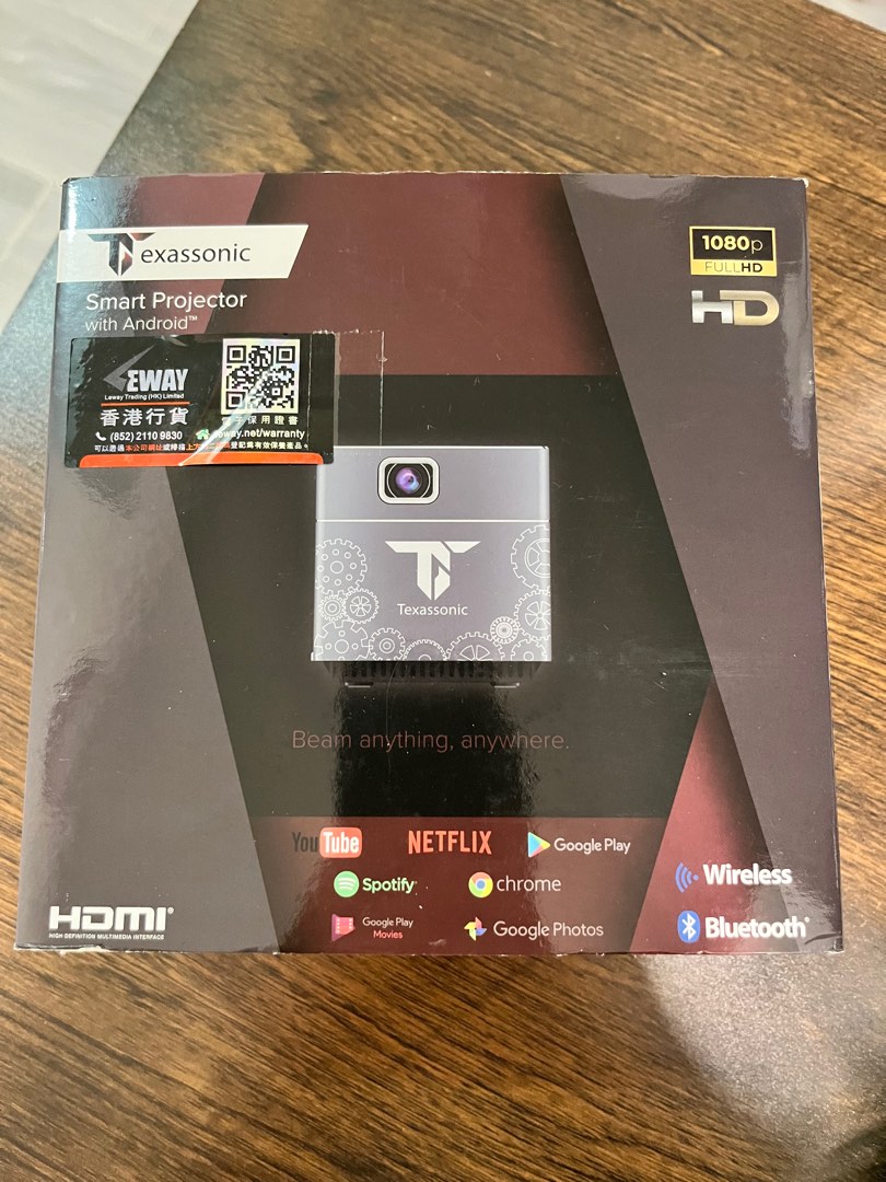 Texas Sonic Mini 9 Micro Projector 投影機, 家庭電器, 電視 & 其他娛樂, 投影機 - Carousell