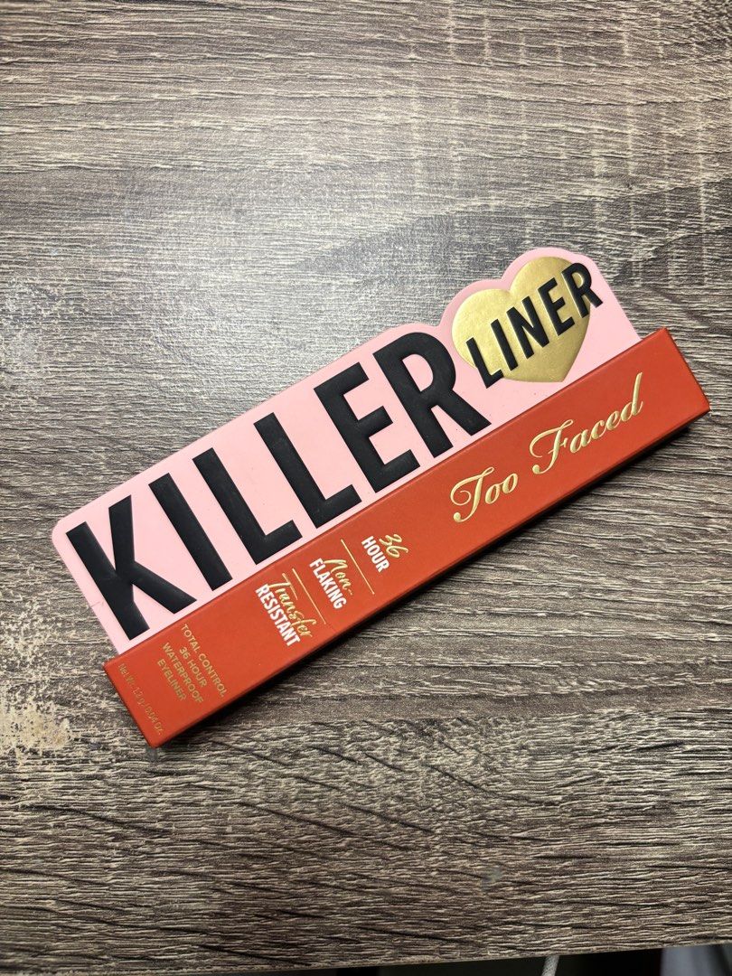 TOO FACED killer liner (killer gingerbread) (Category: Makeup) located in Ozamiz City. Submitted by franchingkang (Listing ID 1390910543, Image 3). Description: SWATCHED ❗️ negotiable 📍mindanao but can ship can be used as a lip liner rfs: not my shade.