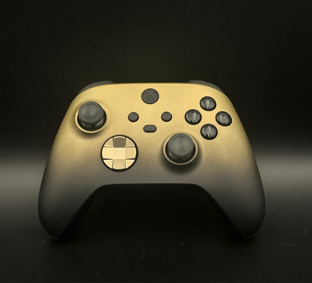 Xbox Gold Shadow Controller, Video Gaming, Gaming Accessories ...