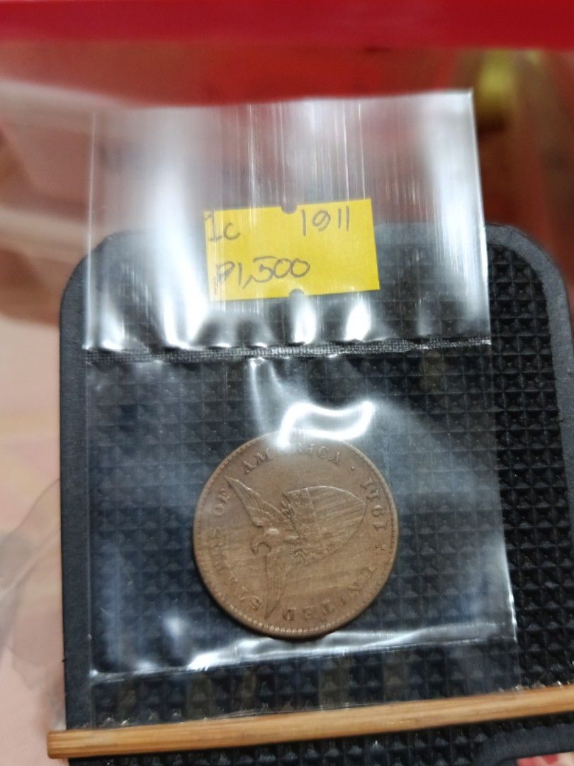 1911 / 1 Centavo Coin (Category: Currency) located in Pateros City. Submitted by CaesarCoin (Listing ID 1391068146, Image 3). Description: Price: 1,500 pesos Fix Price po.. Available gat naka post Additional 150 pesos for shipping JRS Express kahit ilang Coin bilhin 150 pesos lang Shipping Payment Method Gcash to Gcash.