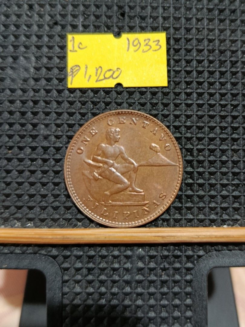 1933 / 1 Centavo Coin (Category: Currency) located in Pateros City. Submitted by CaesarCoin (Listing ID 1391063533, Image 2). Description: Price: 1,200 pesos Fix Price po.. Available gat naka post Additional 150 pesos for shipping JRS Express kahit ilang Coin bilhin 150 pesos lang Shipping Payment Method Gcash to Gcash.