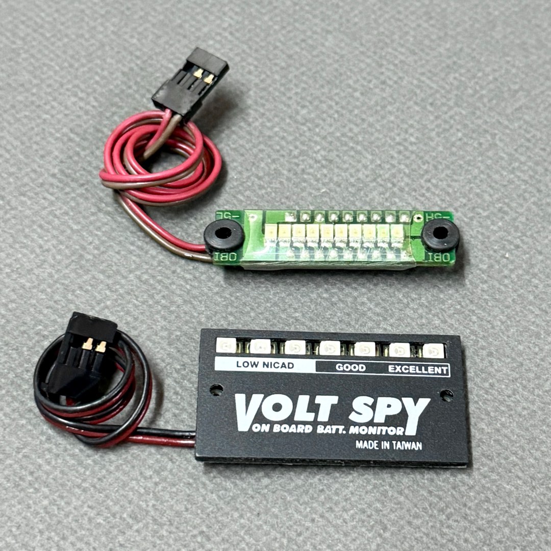 2pcs LED Mini Battery Checker 4.8V Ni-Cd Ni-Mh電池顯示燈 檢測器 適合 遙控車 模型 飛機 ...
