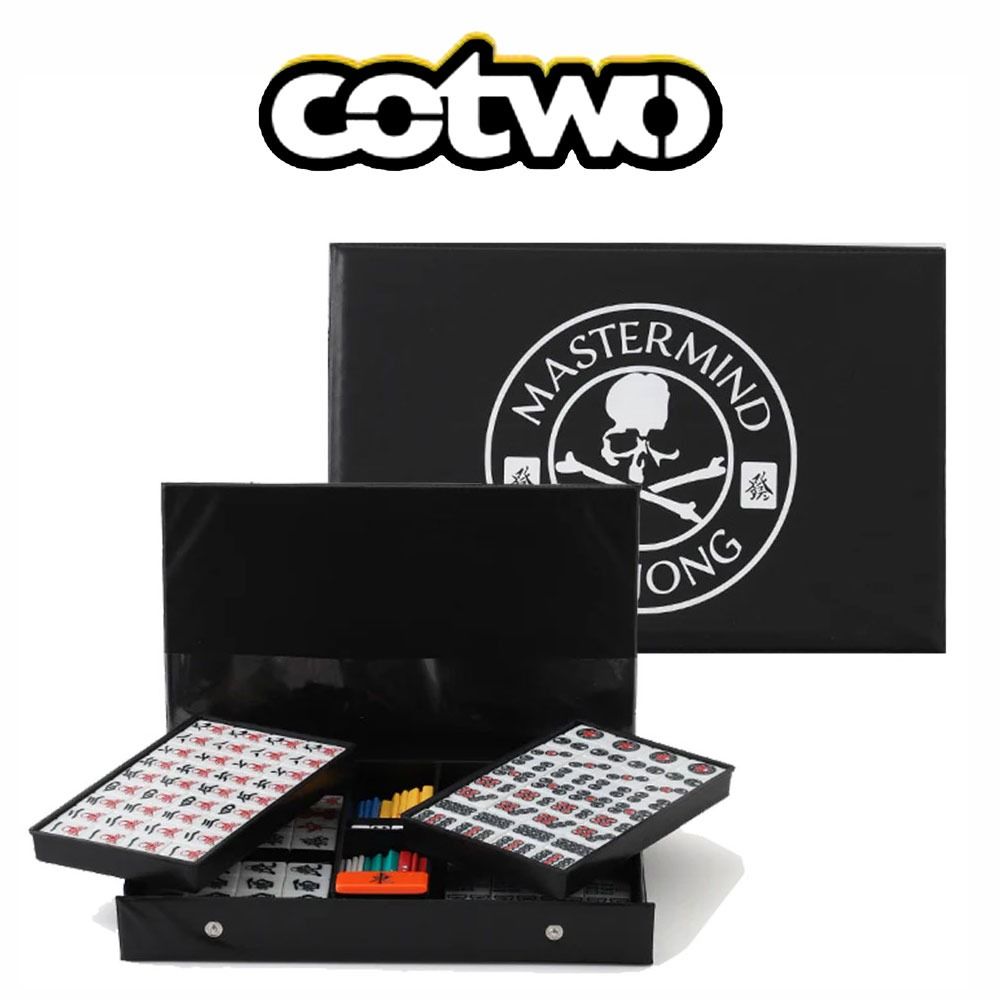 AMOS × MASTERMIND WORLD MAHJONG TILES 麻雀 AMOS × MASTERMIND WORLD AMOS JP-EX COLOR MAHJONG TABLE&TILES