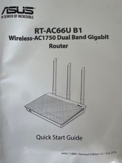 ASUS RT-AC66U B1 Wireless Router64191657294081110
