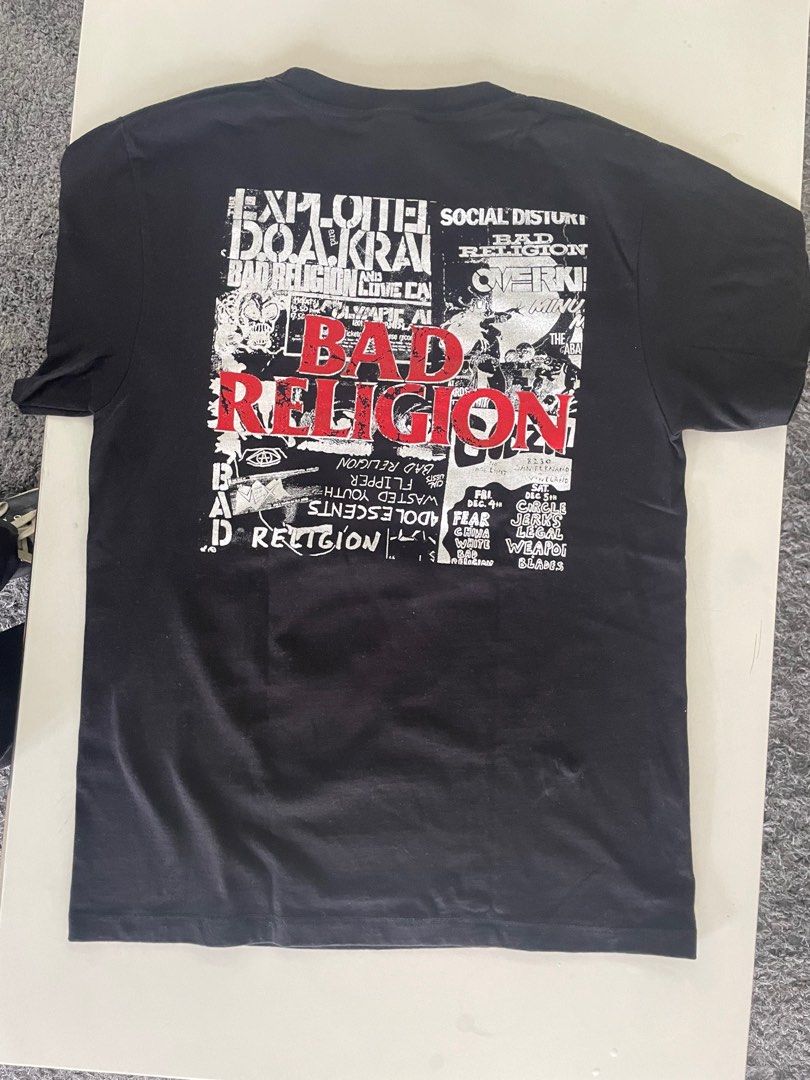 Bad Religion T-Shirt (Category: Tshirts & Polo Shirts ) located in Manila. Submitted by alyxstudihoe (Listing ID 1391035524, Image 2). Description: Condition: 10/10 GCash Payment Jnt/Lalamove delivery.