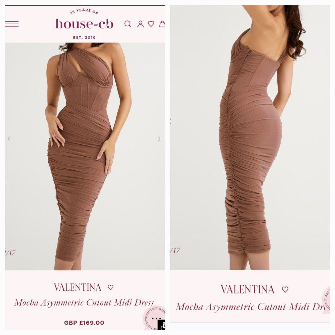 BNWT House of CB Valentina Mocha Midi Dress, Women's Fashion, Dresses & Sets, Dresses on Carousell BNWT House of CB Valentina Mocha Midi Dress, Women's Fashion, Dresses & Sets, Dresses on Carousell