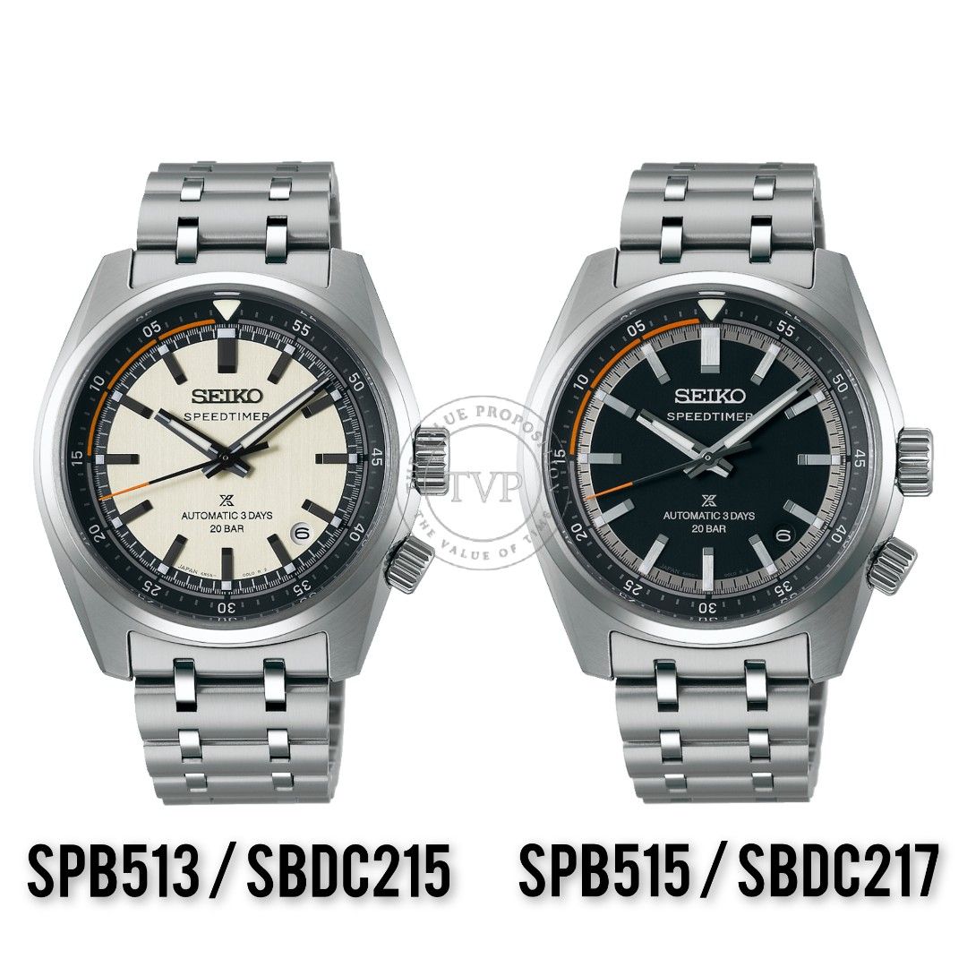 Brand New Seiko Prospex Speedtimer Automatic Countdown Rotating