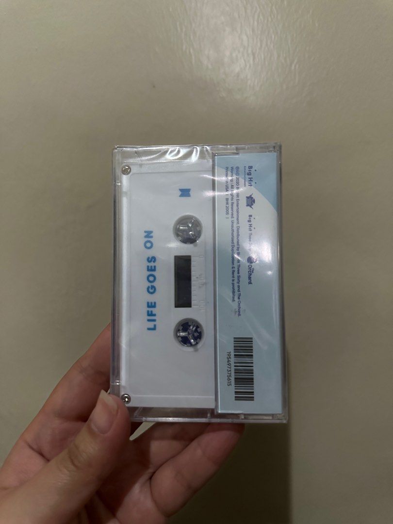 BTS Official Life Goes On Cassette (Category: CDs & DVDs) located in Mandaluyong City. Submitted by albitok (Listing ID 1391076146, Image 2). Description: - Sealed and in very good condition - RFS - need funds - Full payment is required before shipping .