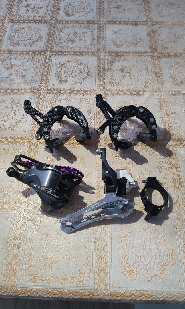 ZTTO Carbon Caliper | Hollowgram (Category: Bicycles) located in Manila. Submitted by batchi2001 (Listing ID 1391148773, Image 1). Description: - ✅Caliper: 6,500 (8,000+ SRP) - ❌RD: 2,200 SOLD - ❌FD: 1,500 SOLD • Ztto SLR Carbon Caliper w/ Dura-ace brake pads (for carbon and aluminum) • Ultegra R6800 RD and FD (can include adapter) RFS: our house got burned in Sampaloc, Manila 📍Tanza, Cavite 📍Sampaloc Manila 📍Makati City 📍SM Taytay & SM Angon