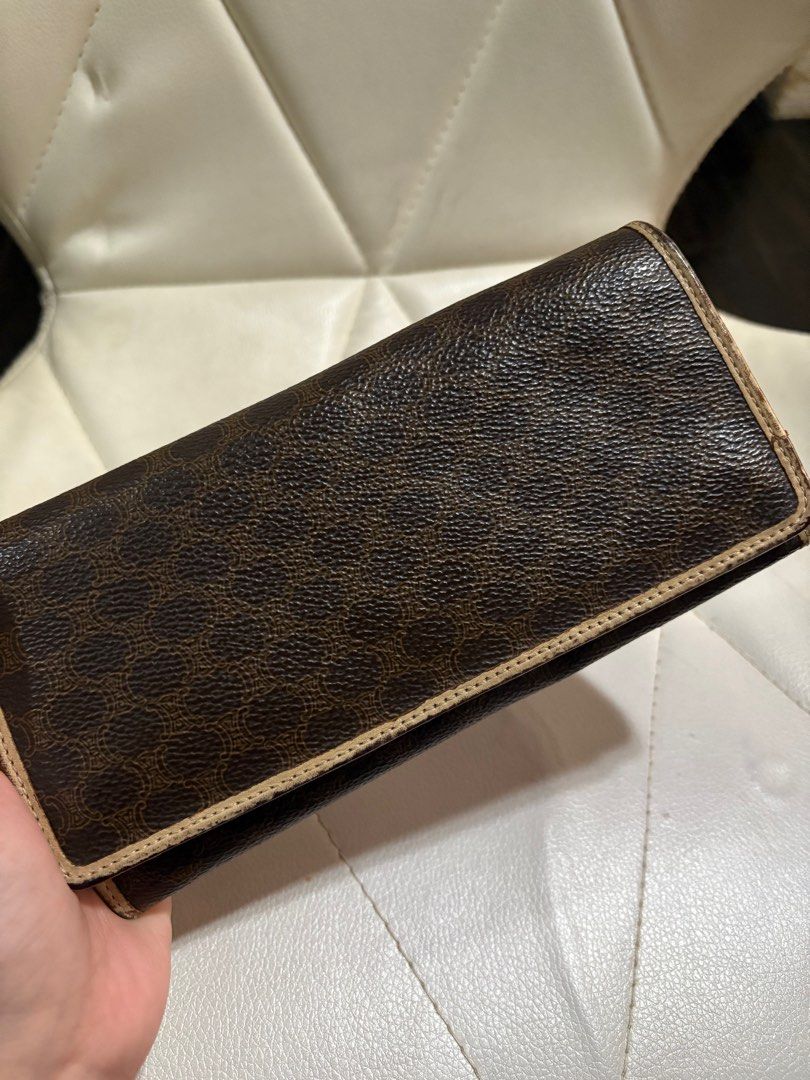 Authentic Celine long wallet (Category: Luxury Bags & Wallets) located in Cavite. Submitted by cbmae (Listing ID 1390964283, Image 1). Description: Vintage Celine long wallet.