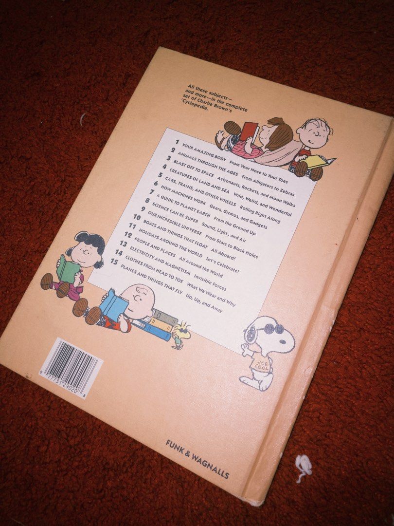 Charlie brown’s Cyclopedia (Category: Children's Books) located in Angeles City. Submitted by delabatopro (Listing ID 1391092133, Image 3). Description: Orginal .