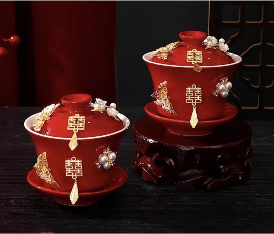 Chinese Wedding Tea Set - Brand New