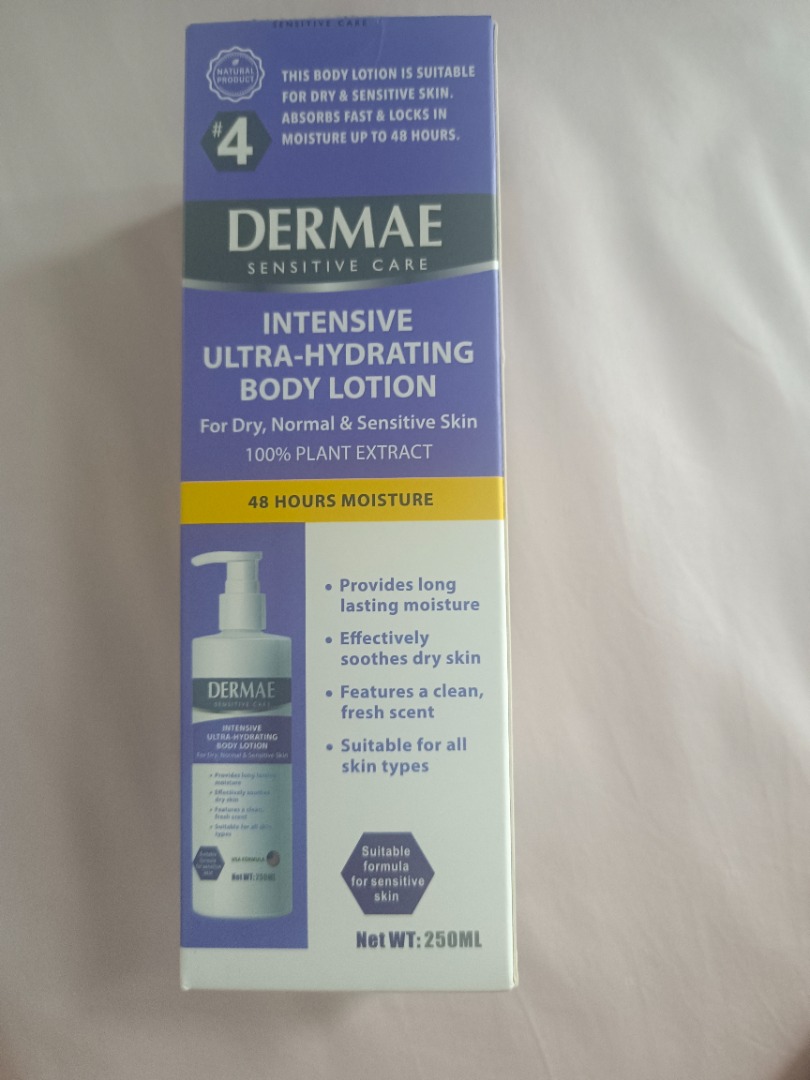 Dermae Intensive Ultra-Hydrating Body Lotion, Beauty & Personal Care ...