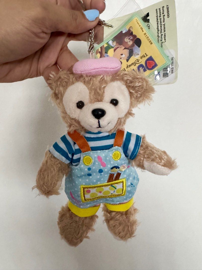 Disney Duffy bear -painter (Category: Character Goods) located in Rizal. Submitted by katmandulovesmakeup (Listing ID 1391053421, Image 2). Description: Bnew with tags The Disney bear HK Disneyland merch Duffy Bear- painter bag charm .