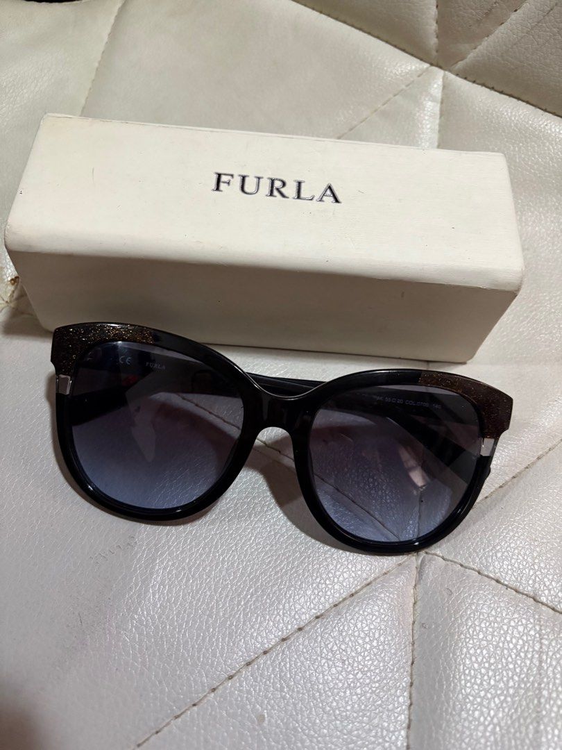 Authentic Furla Eye ware (Category: Luxury Accessories) located in Cavite. Submitted by cbmae (Listing ID 1390981207, Image 1). Description: signs of use comes with original box and cloth cleaner.