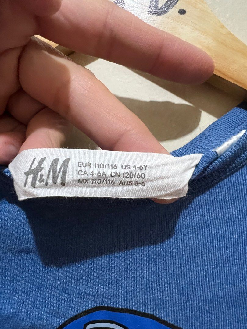 H&M Paw Patrol long sleeves (Category: Babies & Kids Fashion) located in Quezon City. Submitted by deviljin17 (Listing ID 1390994178, Image 2). Description: H&M Paw Patrol long sleeves Size 4-6Y US 13” x 18”.