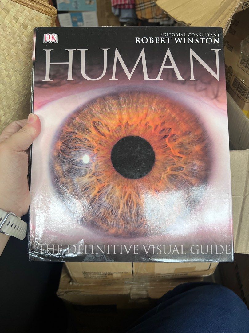 Human the definitive visual guide hardbound (Category: Storybooks) located in Manila. Submitted by cococrunch13 (Listing ID 1390985793, Image 1). Description: Hard bound.