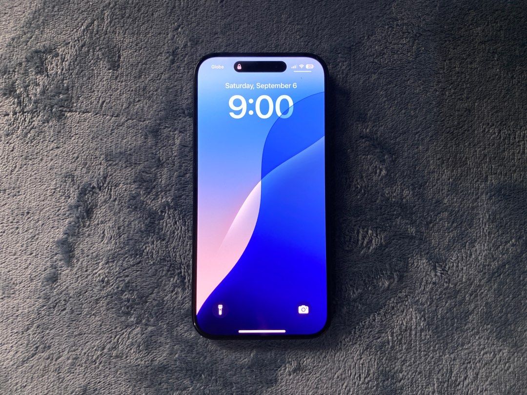 Iphone 15 Pro (Category: iPhone 15 Series) located in Marikina City. Submitted by michqureishi (Listing ID 1391083415, Image 1). Description: Iphone 15pro Blue Titanium - 128gb -lady owned - True Tone and Face ID Working - 84% Battery Health - 9/10 Cosmetic Flaws (Minimal scratch but still very presentable) Rfs: will upgrade to IP17.