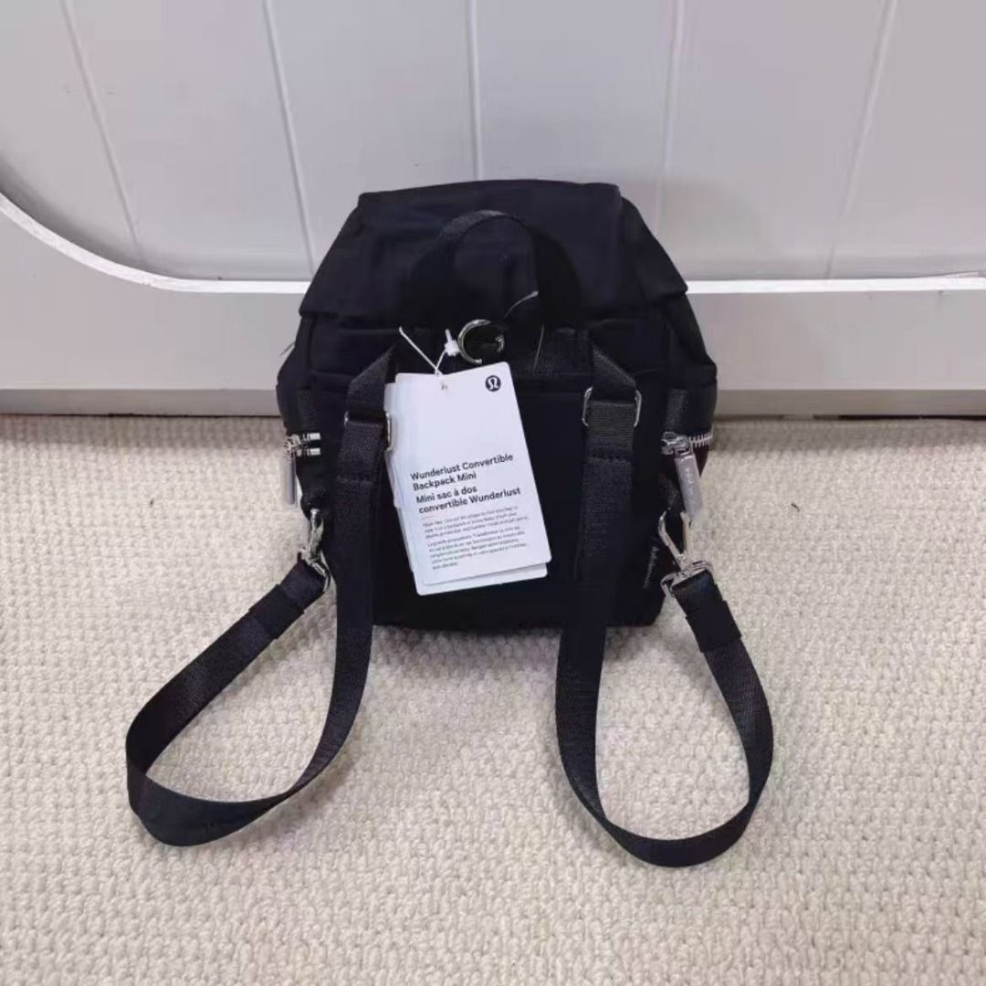 Lululemon Wunderlust Mini Backpacks 3L Black, Women display picture 3