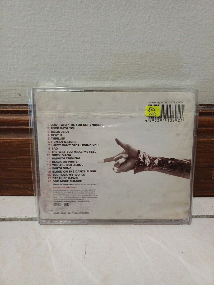 Michael jackson (Category: CDs & DVDs) located in Kuala Lumpur. Submitted by artgallery1 (Listing ID 1391046641, Image 2). Description: .