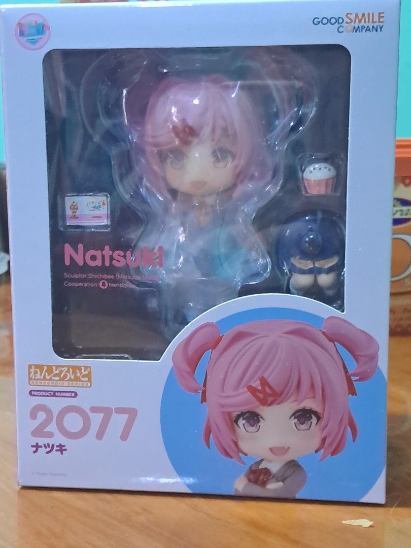 Nendoroid 2077 - Natsuki (Category: Designer & Blind Box Toys) located in Los Banos. Submitted by lapice (Listing ID 1391026711, Image 1). Description: For sale! Nendoroid 2077 - Natsuki Series: Doki Doki Literature Club! Location: Laguna MOP: GCASH pm if interested.