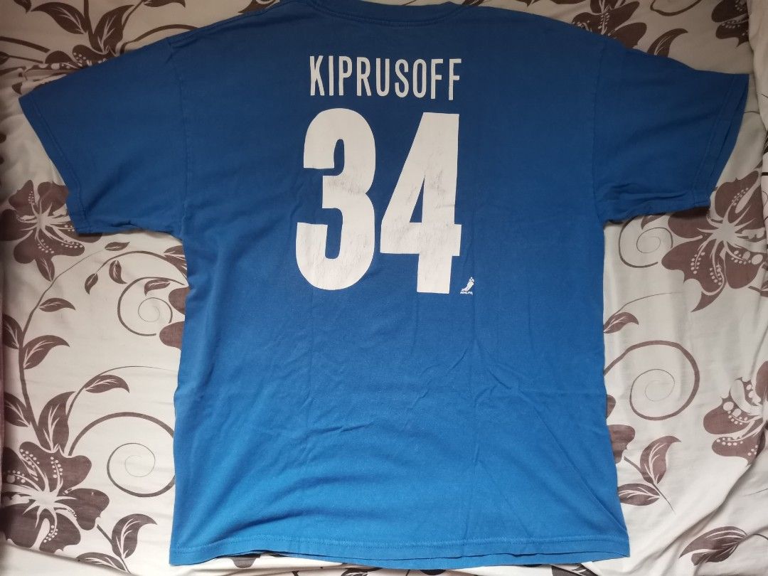 Nike - Suomi Kiprusoff Number 34 (Category: Tshirts & Polo Shirts ) located in Rodriguez. Submitted by johnpatrickzxc (Listing ID 1391088162, Image 2). Description: Authentic Blue Suomi Nike.