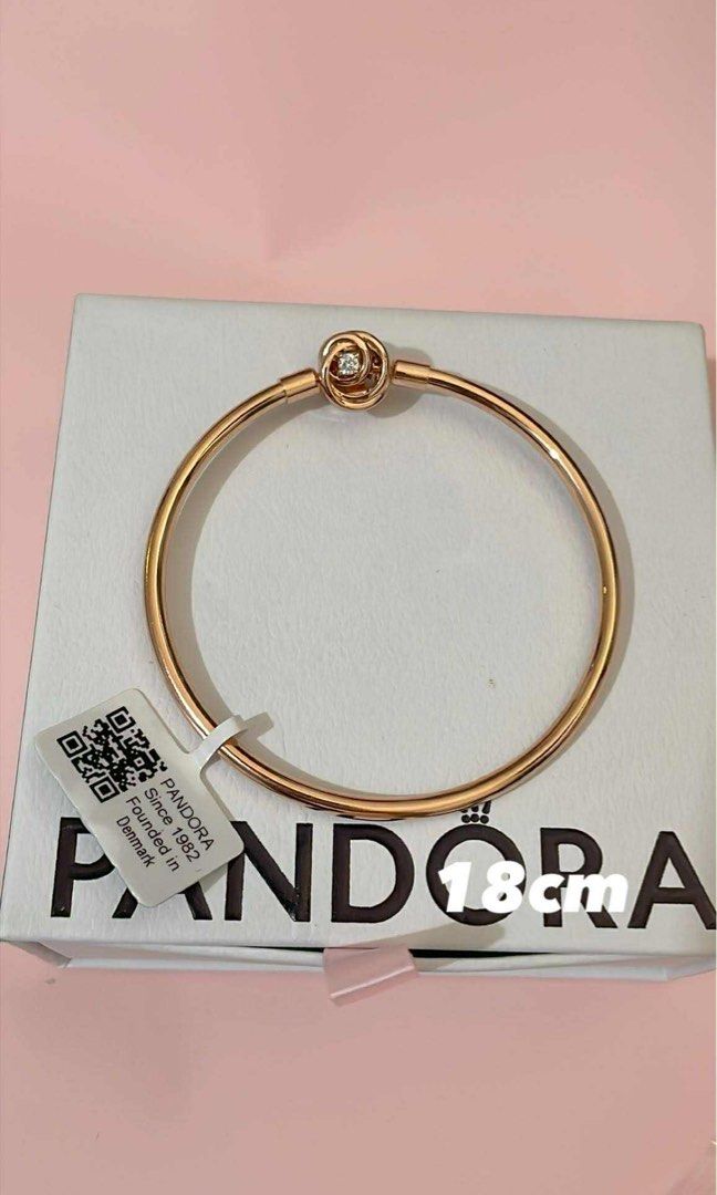 Pandora eternity moments rose gold bangle (Category: Bracelets) located in Manila. Submitted by pandoracvtph (Listing ID 1391011876, Image 1). Description: .