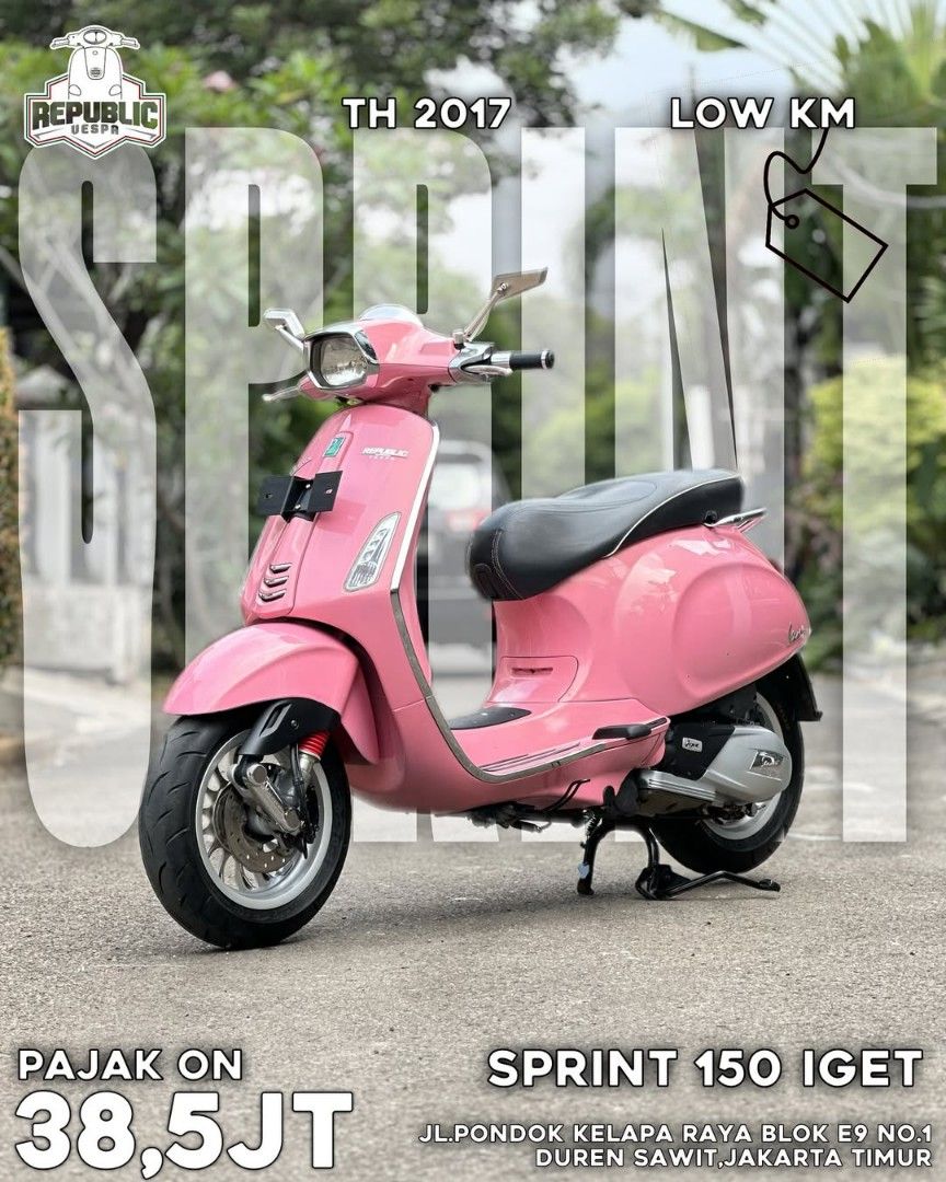 Vespa Primavera Piaggio Vespa Rosa Licensed Kids Pink Vespa Retro