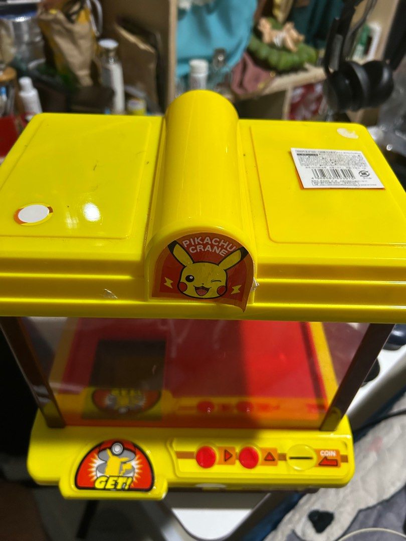 Pokemon claw machine (Category: Designer & Blind Box Toys) located in Manila. Submitted by cxtremetoy17724 (Listing ID 1391072157, Image 3). Description: Pokemon claw machine As is where is Loc : Apalit Pampanga Mop: Bank Transfer or Gcash Mod: lalamove @ buyers expense Shipping: J&T or LBC.